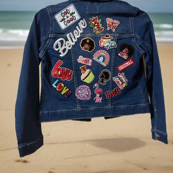 Denim patch jacket - Picture 5 of 5